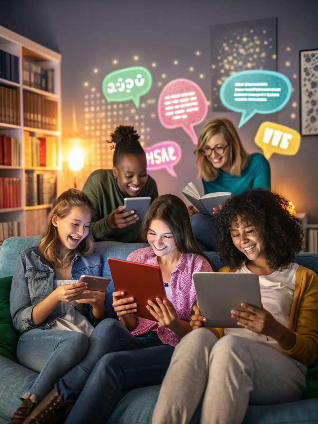 An image of a digital book launch event, showcasing ARANEA EDITIONS' commitment to promoting digital literature and accessible reading experiences.